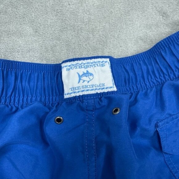 Southern Tide Skipjack Swim Shorts Men’s Large Blue Drawstring a0203 - Picture 5 of 7